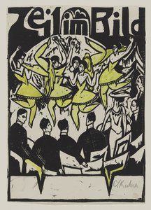 Danseurs au palais de glace - Ernst Ludwig Kirchner
